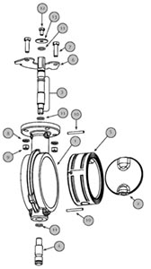 Butterfly Valve FMC 5 accessories butterfly valve